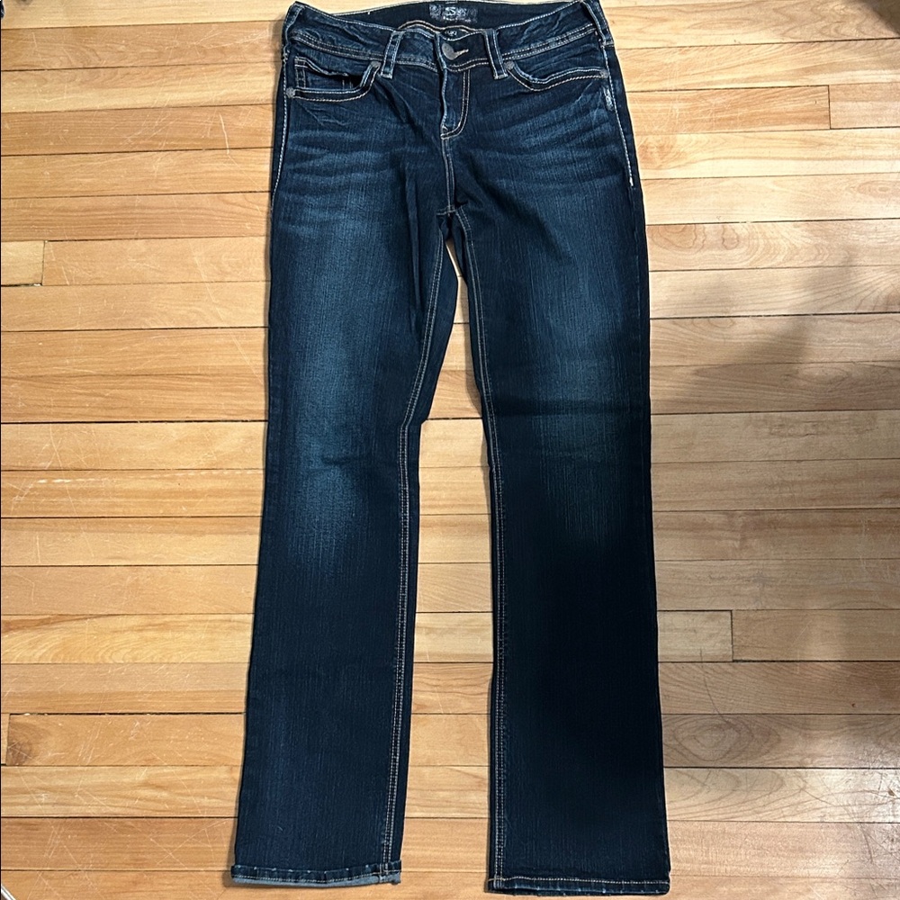 Silver Jeans Suki Mid Women's Baby Boot Leg Jeans